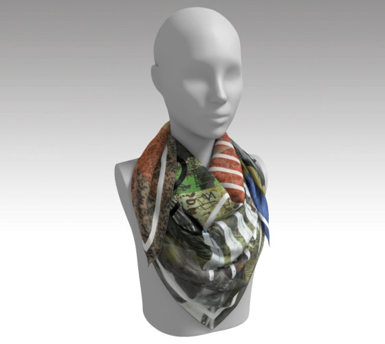 VAZI SCARF + BAG
